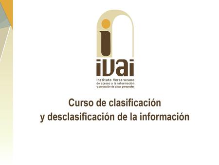Curso de clasificación y desclasificación de la información