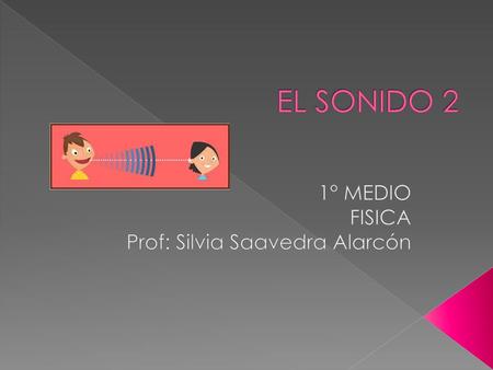 1° MEDIO FISICA Prof: Silvia Saavedra Alarcón