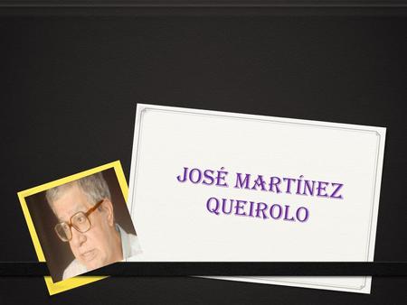 José Martínez Queirolo