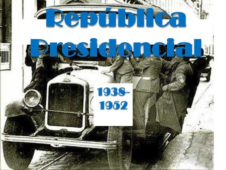 República Presidencial