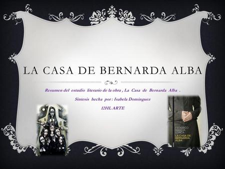 la Casa de Bernarda Alba