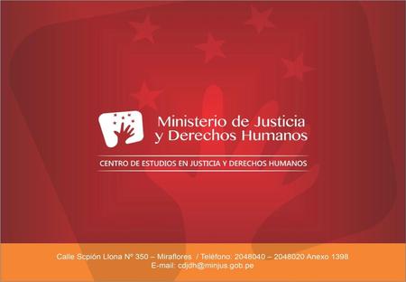 Ministerio de Justicia
