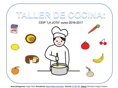 TALLER DE COCINA: CEIP “LA JOTA” curso