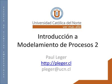 Introducción a Modelamiento de Procesos 2