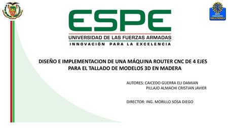 PARA EL TALLADO DE MODELOS 3D EN MADERA