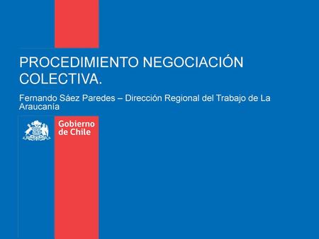 PROCEDIMIENTO NEGOCIACIÓN COLECTIVA.