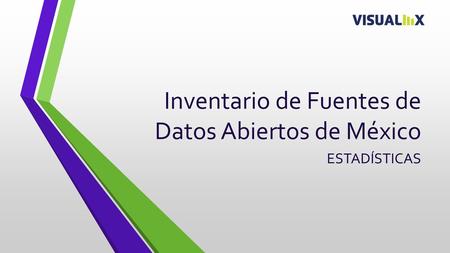 Inventario de Fuentes de Datos Abiertos de México