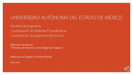 UNIVERSIDAD AUTÓNOMA DEL ESTADO DE MÉXICO