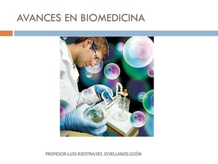AVANCES EN BIOMEDICINA