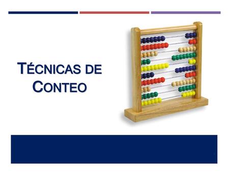 Técnicas de Conteo.