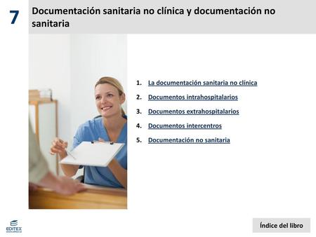 Documentación sanitaria no clínica y documentación no sanitaria