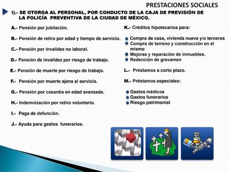 PRESTACIONES SOCIALES