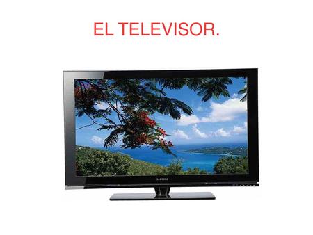 EL TELEVISOR..