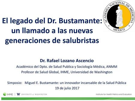 Dr. Rafael Lozano Ascencio