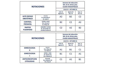 ALTO RIESGO OBSTÉTRICO UNILIBRE Y D/DAS Dr. Hernández 10