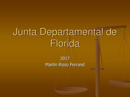 Junta Departamental de Florida
