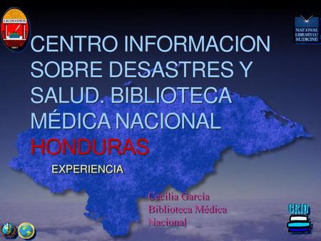 CENTRO INFORMACION SOBRE DESASTRES Y SALUD