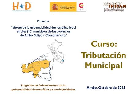 Tributación Municipal