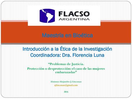“Problemas de Justicia.