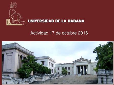 UNIVERSIDAD DE LA HABANA