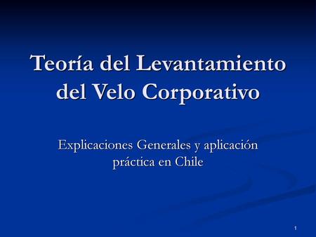 Teoría del Levantamiento del Velo Corporativo