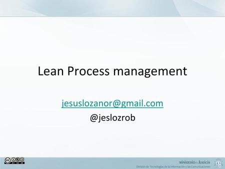 Lean Process management