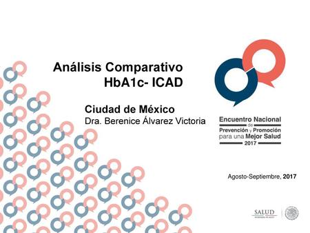 Análisis Comparativo HbA1c- ICAD Ciudad de México