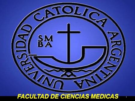 FACULTAD DE CIENCIAS MEDICAS