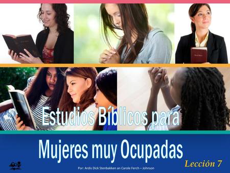 Estudios Bíblicos para Mujeres muy Ocupadas