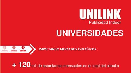 IMPACTANDO MERCADOS ESPECÍFICOS