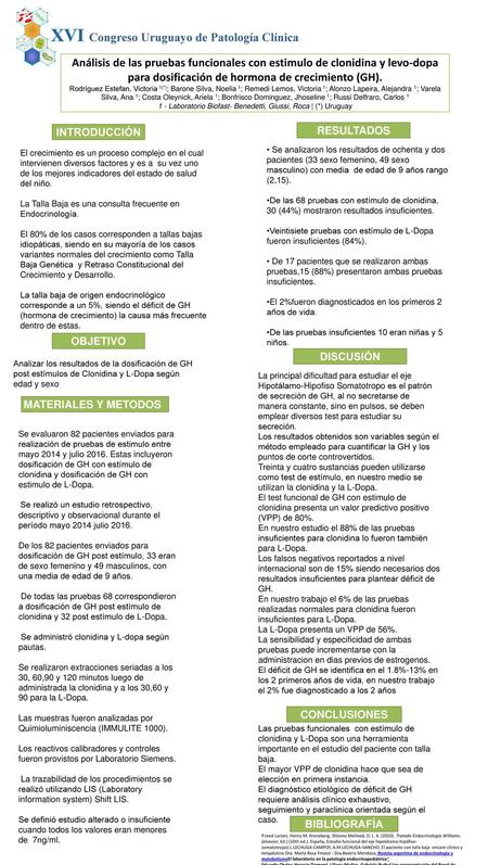 XVI Congreso Uruguayo de Patología Clínica