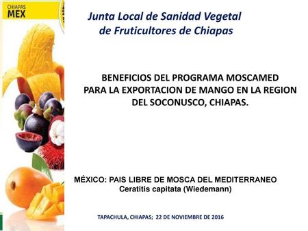 Junta Local de Sanidad Vegetal de Fruticultores de Chiapas