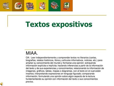 Textos expositivos MIAA.