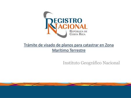 Trámite de visado de planos para catastrar en Zona Marítimo Terrestre