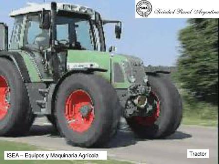 Tractor ISEA – Equipos y Maquinaria Agrícola.