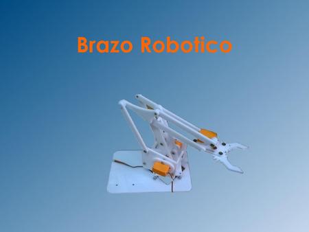 Brazo Robotico.
