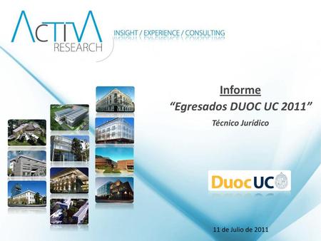 Informe “Egresados DUOC UC 2011”
