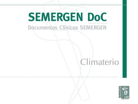 Documentos clínicos SEMERGEN SEMERGEN DoC