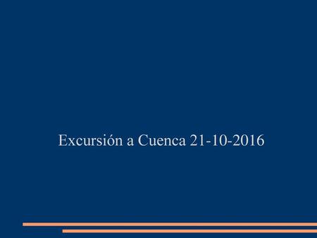 Excursión a Cuenca 21-10-2016.