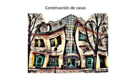 Construcción de casas.