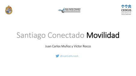 Santiago Conectado Movilidad