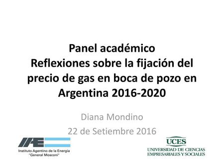 Diana Mondino 22 de Setiembre 2016
