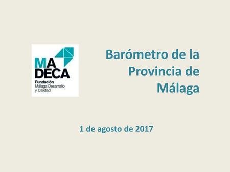 Barómetro de la Provincia de Málaga