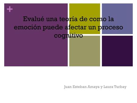 Juan Esteban Amaya y Laura Turbay