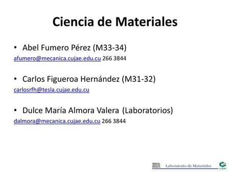 Ciencia de Materiales Abel Fumero Pérez (M33-34)