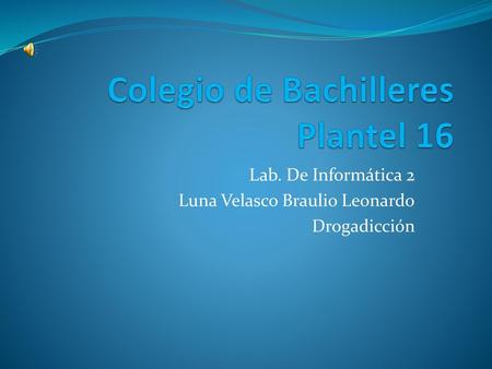 Colegio de Bachilleres Plantel 16