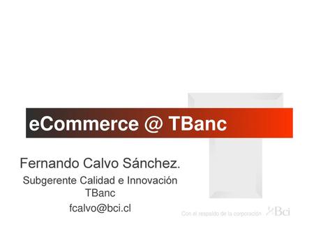 TBanc Fernando Calvo Sánchez.