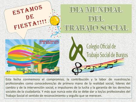 DIA MUNDIAL DEL TRABAJO SOCIAL