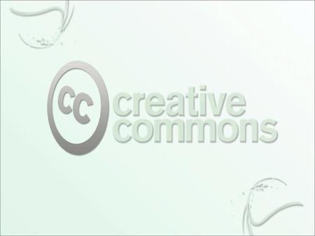¿Que son Creative Commons?