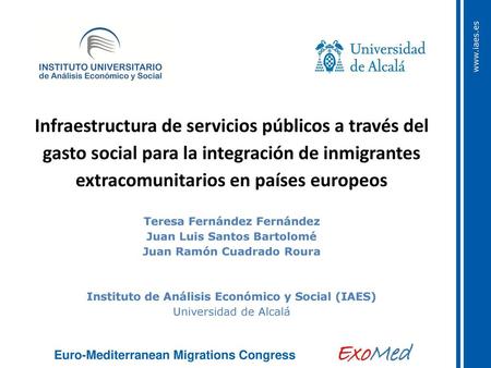 Euro-Mediterranean Migrations Congress